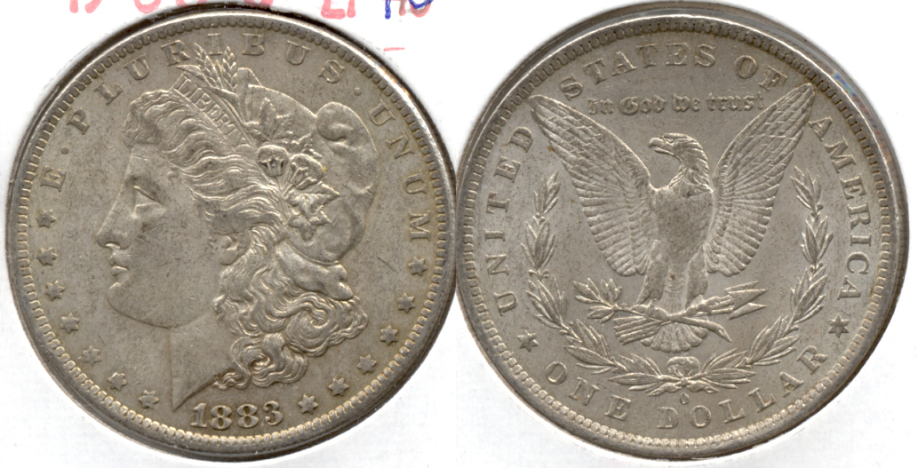 1883-O Morgan Silver Dollar EF-40 n
