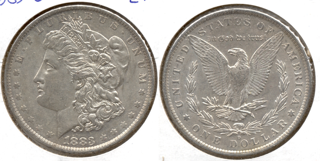 1883-O Morgan Silver Dollar EF-40 o