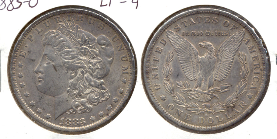 1883-O Morgan Silver Dollar EF-45 c