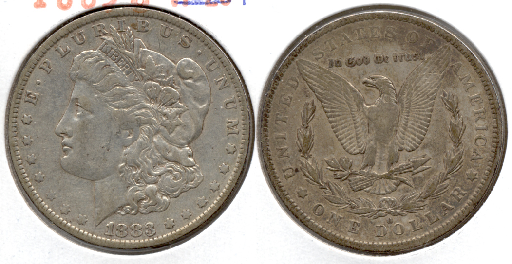 1883-O Morgan Silver Dollar Fine-12