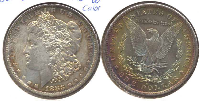 1883-O Morgan Silver Dollar MS-60 c