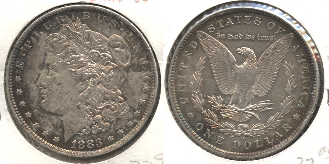 1883-O Morgan Silver Dollar MS-60 #e