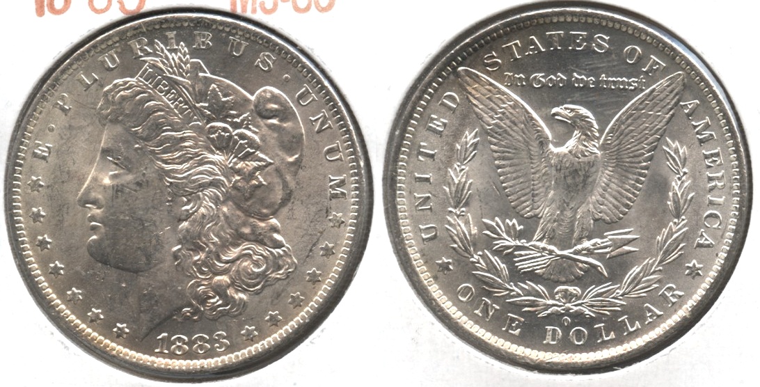 1883-O Morgan Silver Dollar MS-60 #i