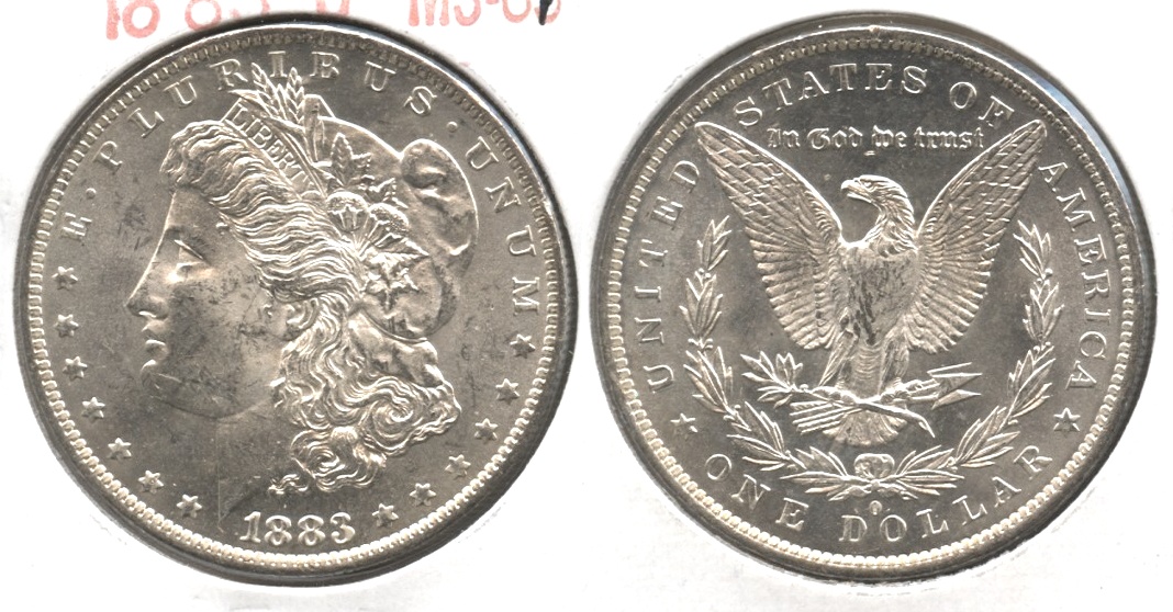 1883-O Morgan Silver Dollar MS-61