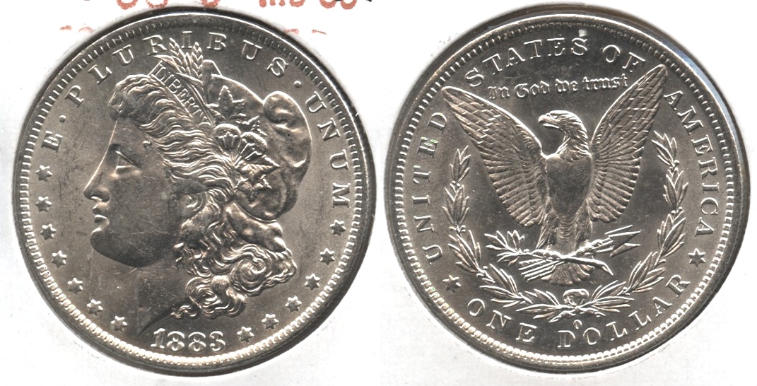 1883-O Morgan Silver Dollar MS-62 #i