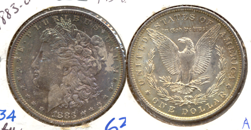 1883-O Morgan Silver Dollar MS-63 a