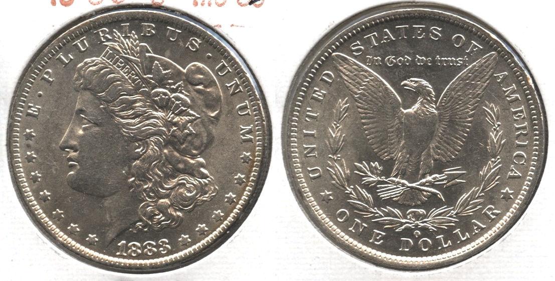 1883-O Morgan Silver Dollar MS-63 #b