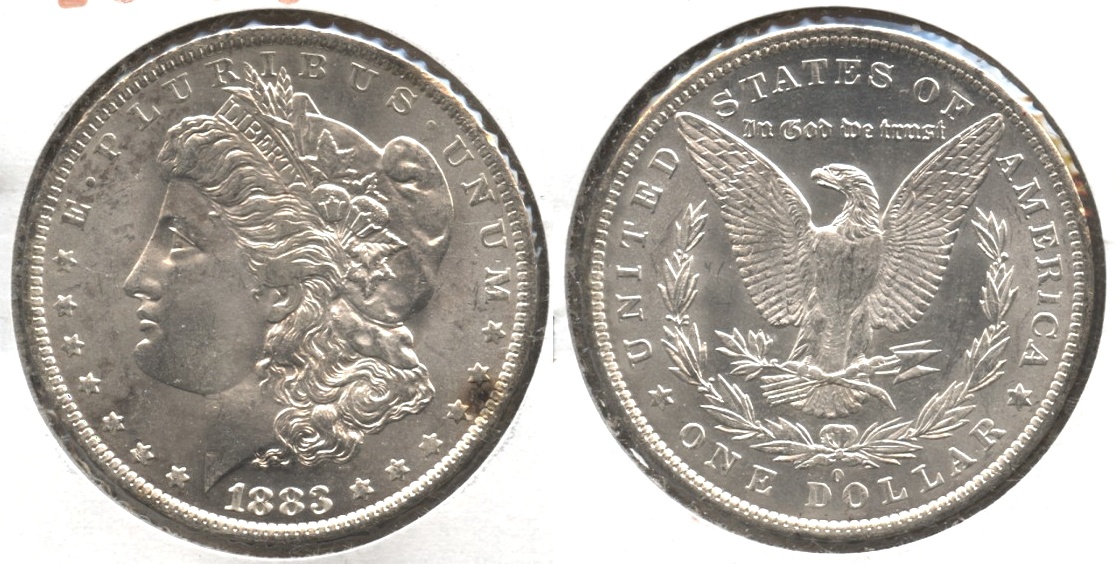 1883-O Morgan Silver Dollar MS-63 #e