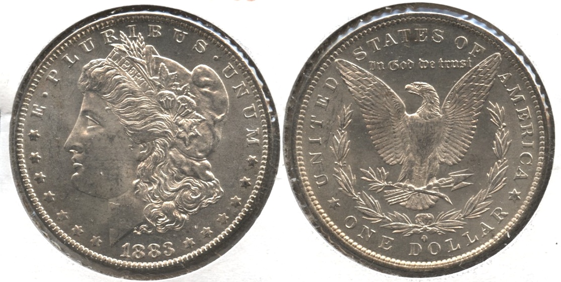 1883-O Morgan Silver Dollar MS-63 #h