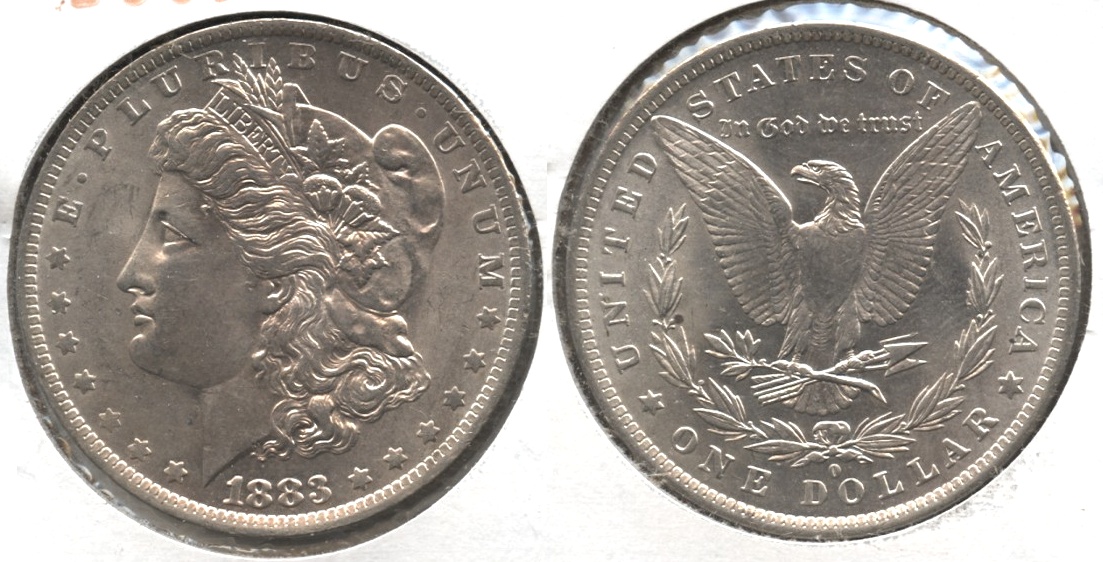 1883-O Morgan Silver Dollar MS-63 #k