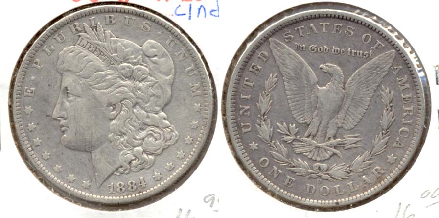 1883-O Morgan Silver Dollar VF-20 Cleaned