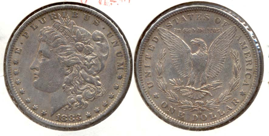 1883-O Morgan Silver Dollar VF-30 a
