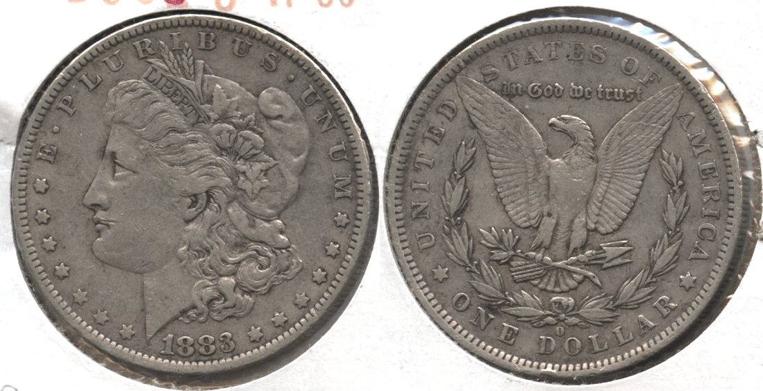1883-O Morgan Silver Dollar VF-30 #f