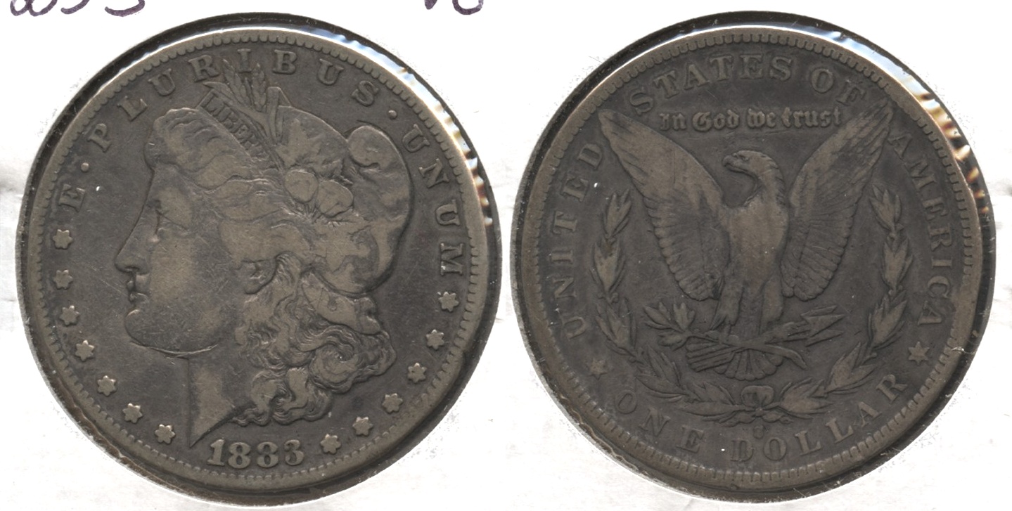 1883-S Morgan Silver Dollar VG-8