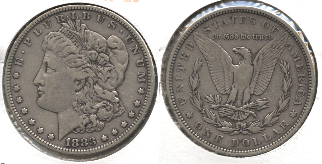 1883 Morgan Silver Dollar VF-20 #g