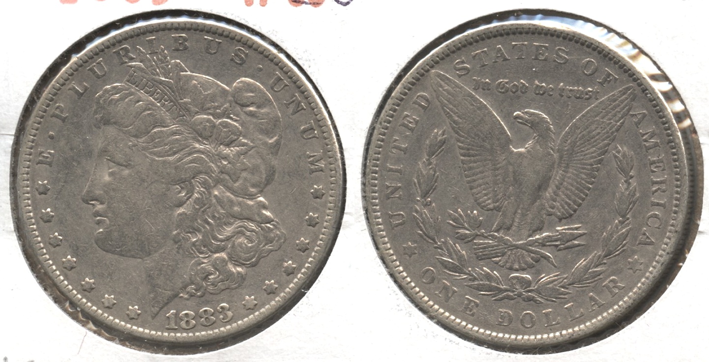 1883 Morgan Silver Dollar VF-20 #k