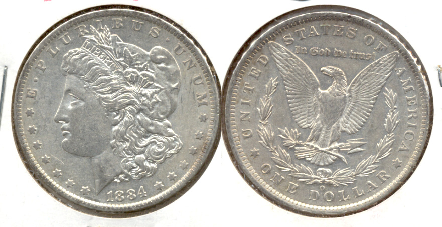 1884-O Morgan Silver Dollar EF-45
