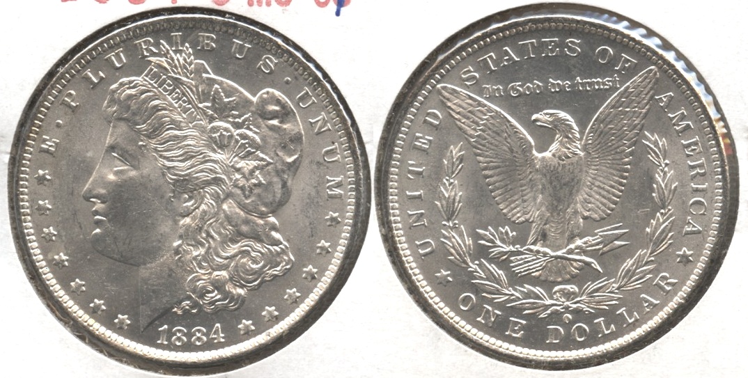 1884-O Morgan Silver Dollar MS-61 #b