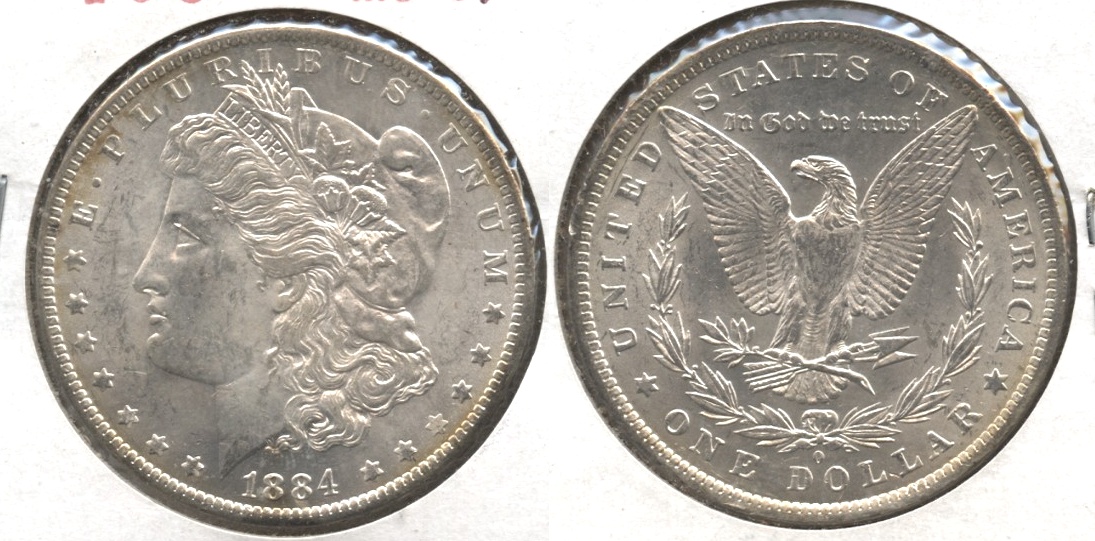 1884-O Morgan Silver Dollar MS-61 #c