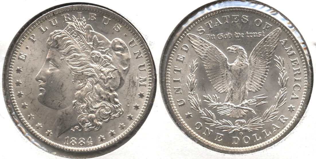 1884-O Morgan Silver Dollar MS-62 #l