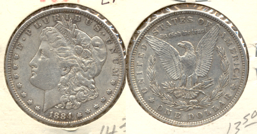 1884 Morgan Silver Dollar EF-40