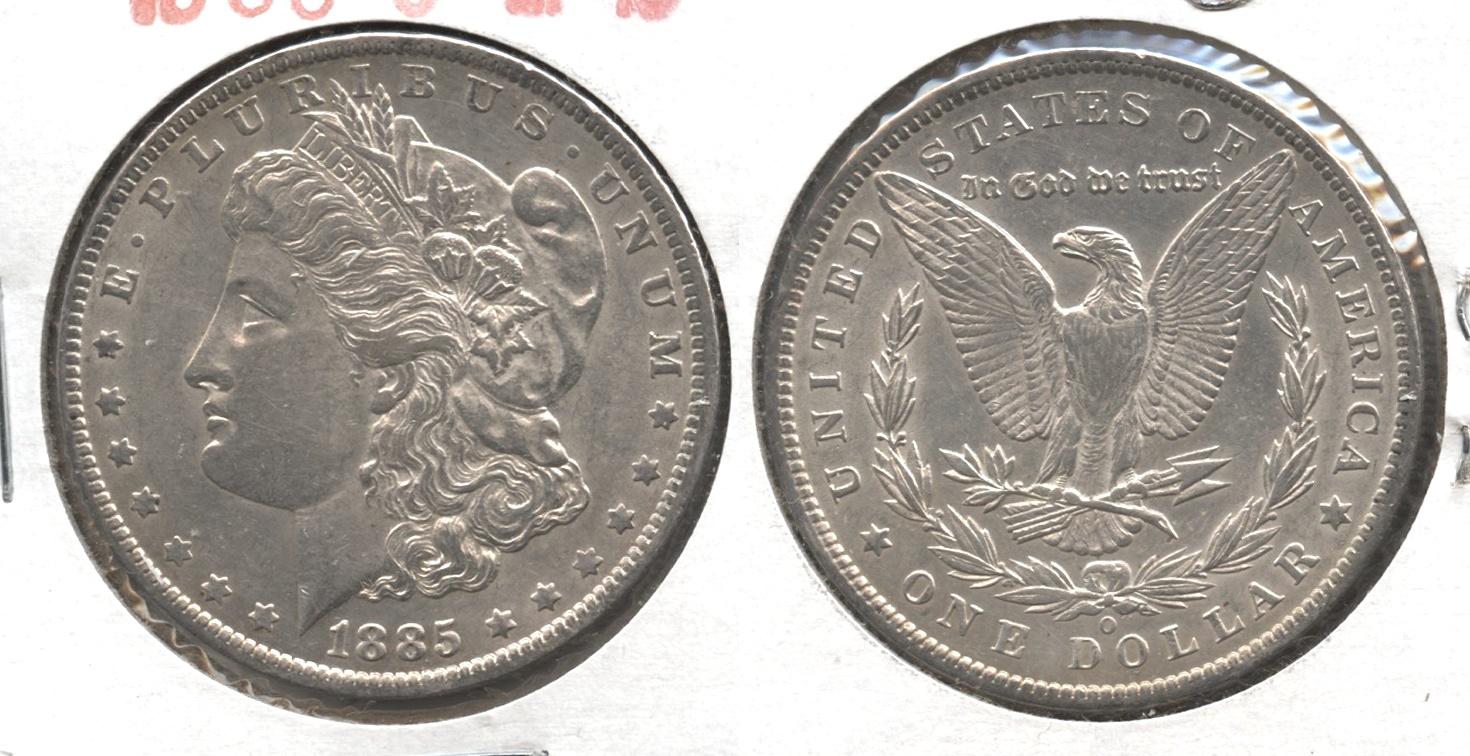 1885-O Morgan Silver Dollar EF-45 #c