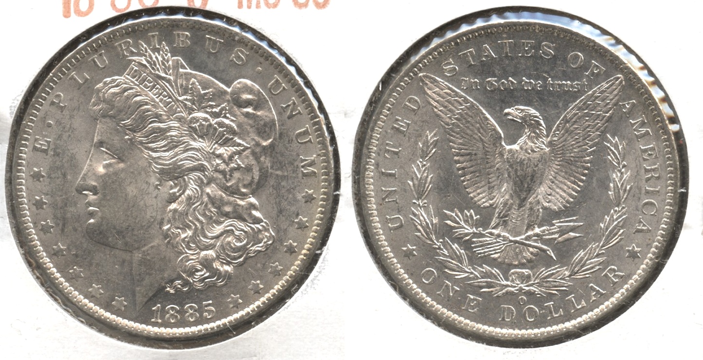 1885-O Morgan Silver Dollar MS-60 #i