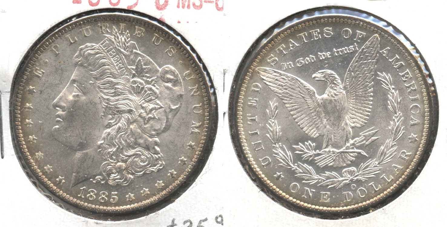 1885-O Morgan Silver Dollar MS-61