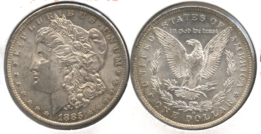 1885-O Morgan Silver Dollar MS-62 #e