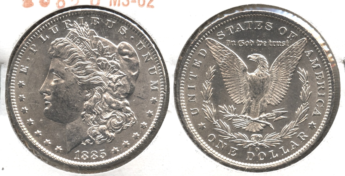 1885-O Morgan Silver Dollar MS-62 #j