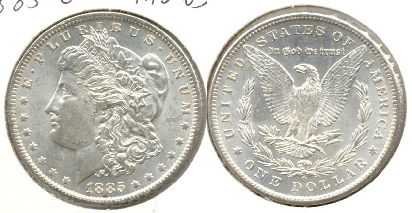 1885-O Morgan Silver Dollar MS-63 k