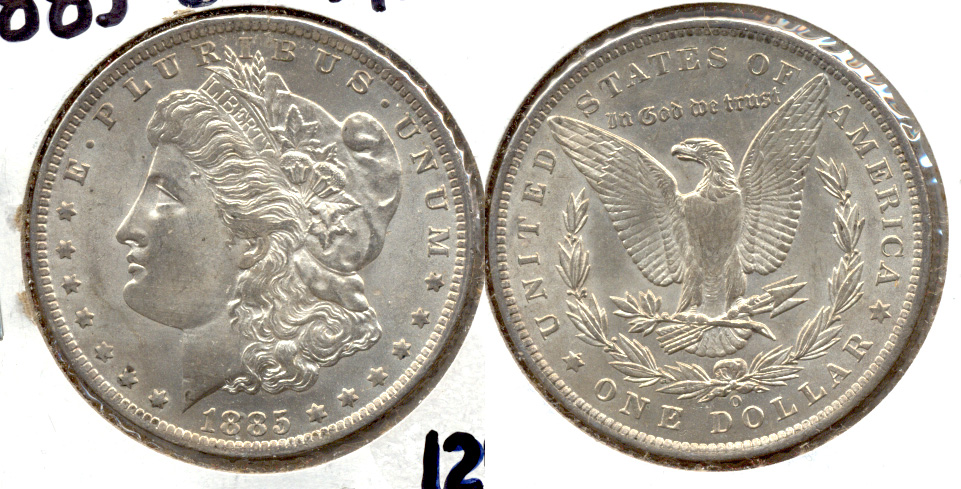 1885-O Morgan Silver Dollar MS-64