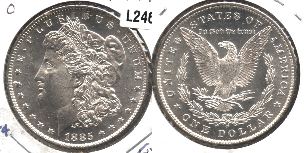 1885-O Morgan Silver Dollar MS-64 #a