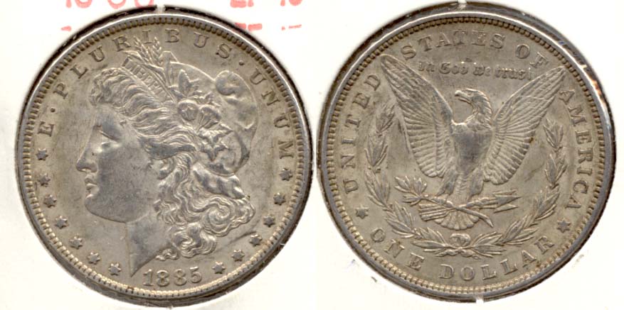 1885 Morgan Silver Dollar EF-40 e