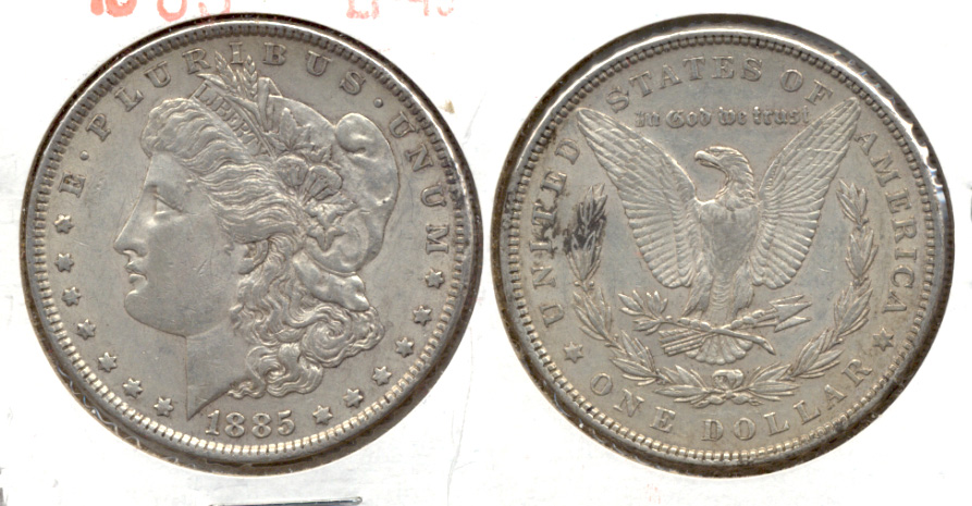 1885 Morgan Silver Dollar EF-40 i