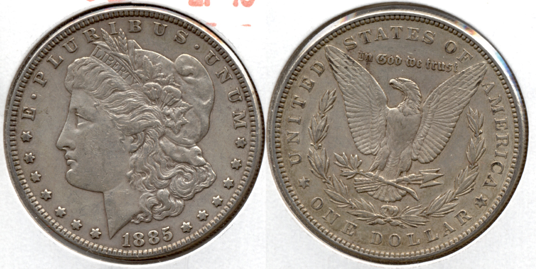 1885 Morgan Silver Dollar EF-40 o