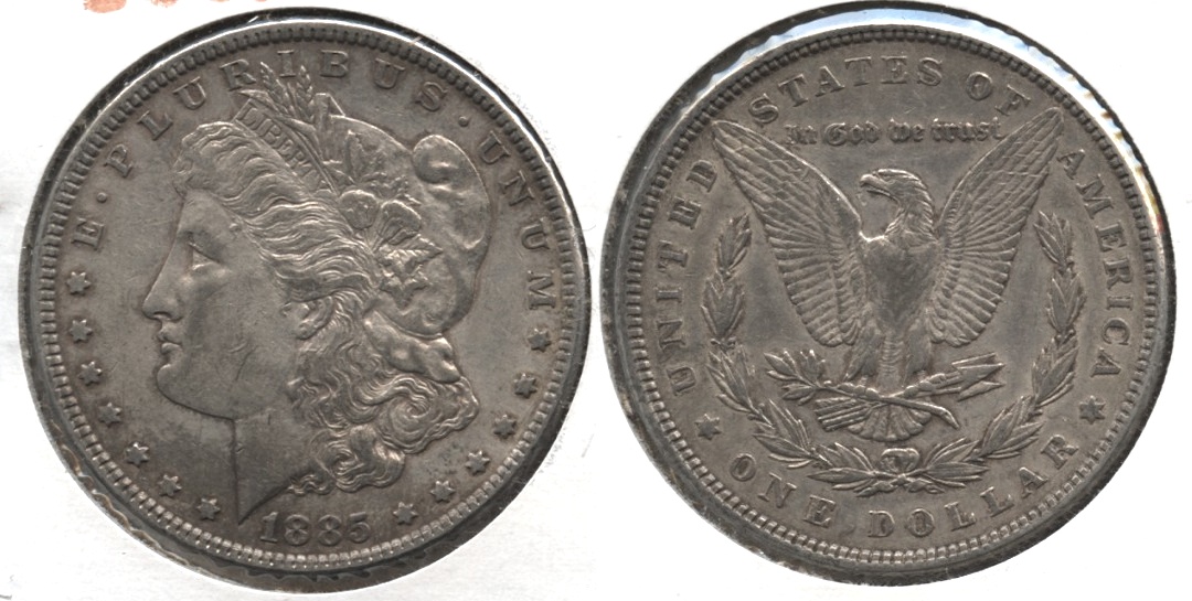 1885 Morgan Silver Dollar EF-40 #r