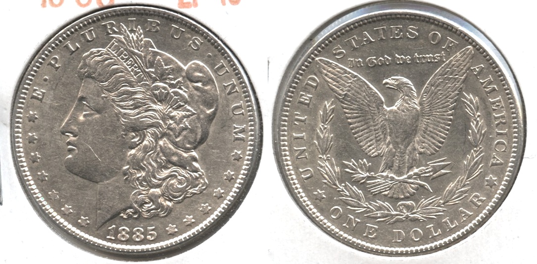 1885 Morgan Silver Dollar EF-40 #t