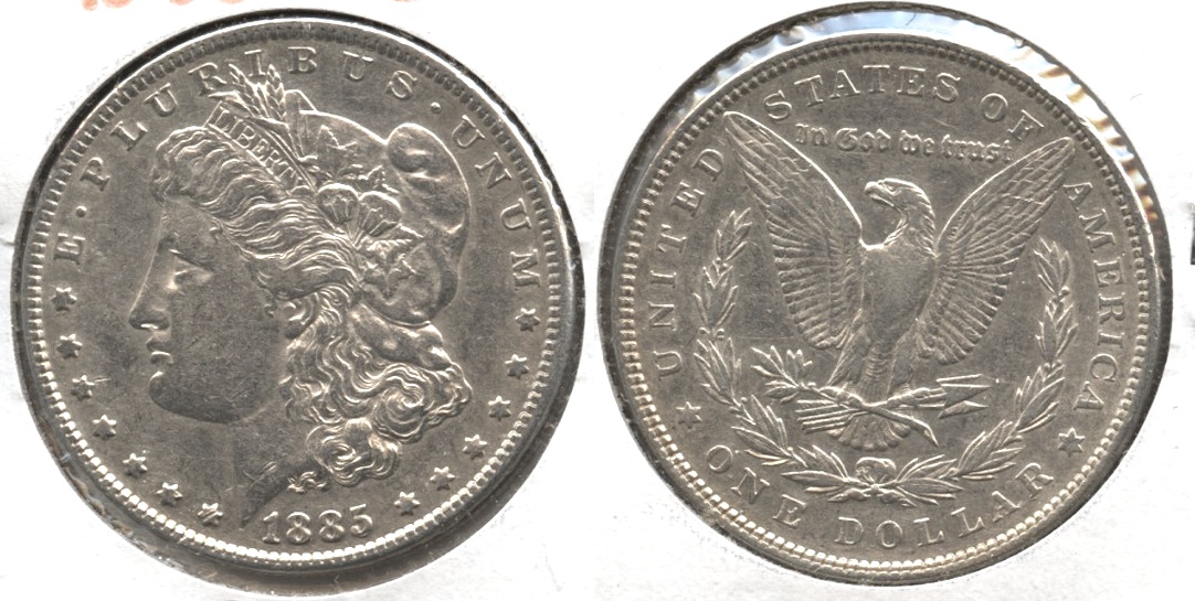 1885 Morgan Silver Dollar EF-40 #u