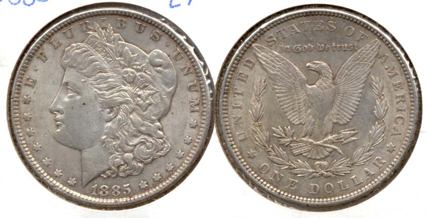 1885 Morgan Silver Dollar EF-45