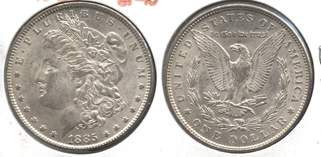 1885 Morgan Silver Dollar EF-45 #k