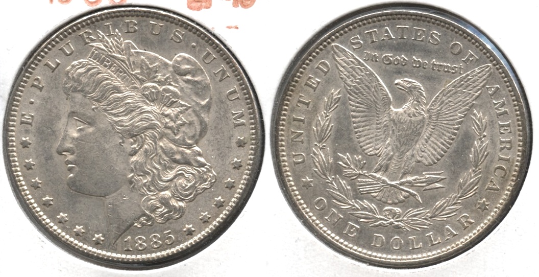 1885 Morgan Silver Dollar EF-45 #l