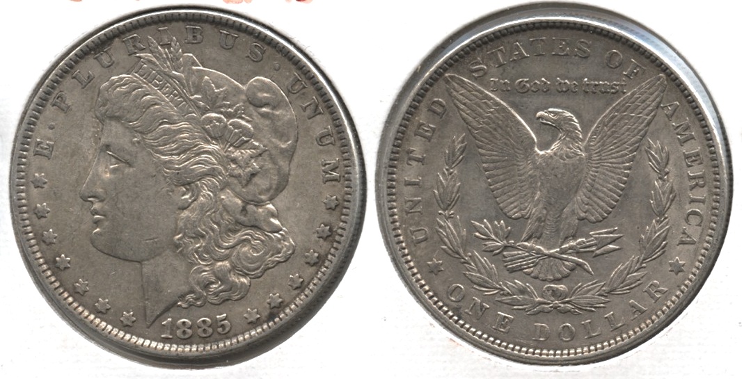1885 Morgan Silver Dollar EF-45 #n