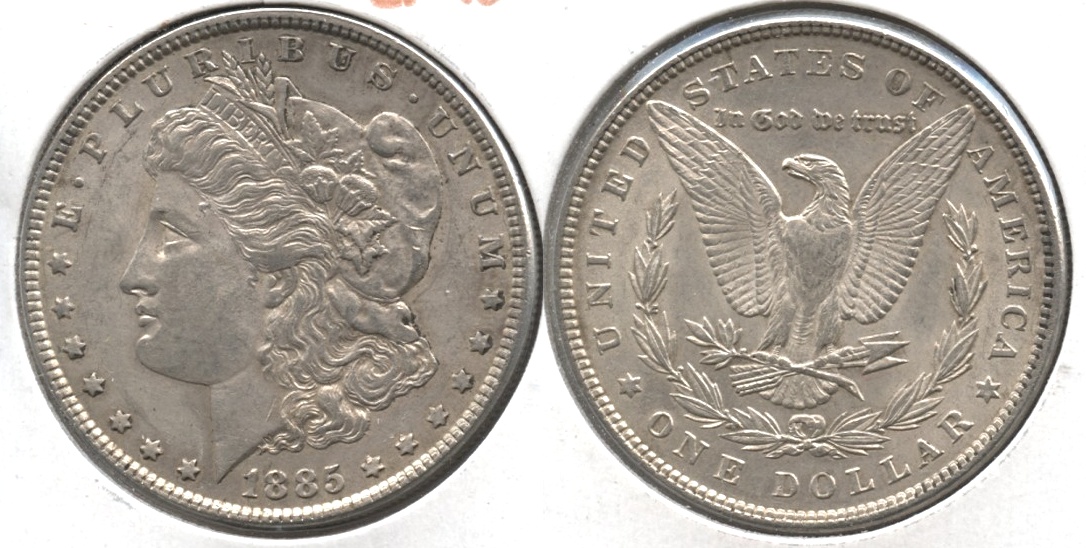 1885 Morgan Silver Dollar EF-45 #p