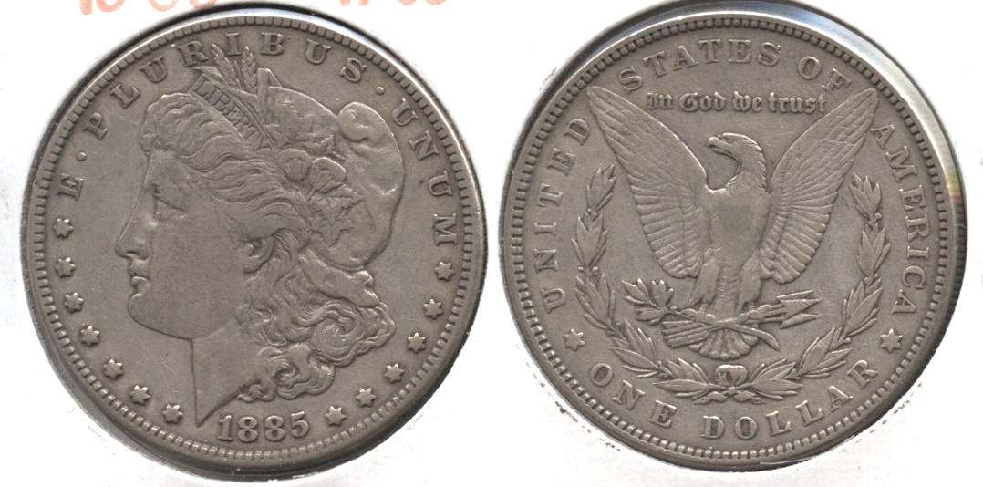 1885 Morgan Silver Dollar VF-20 #k