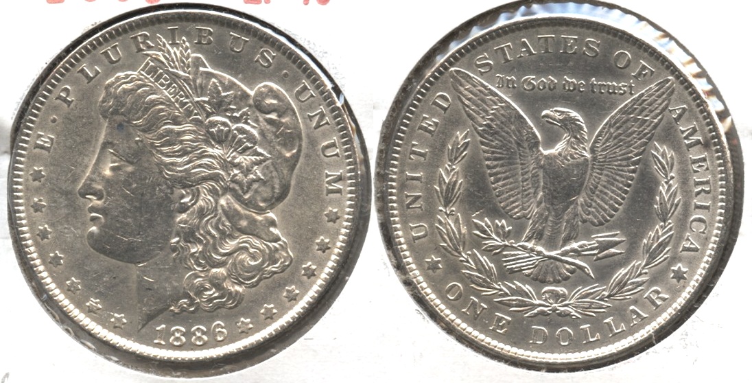 1886 Morgan Silver Dollar EF-40 #z