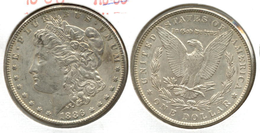 1886 Morgan Silver Dollar EF-45 i