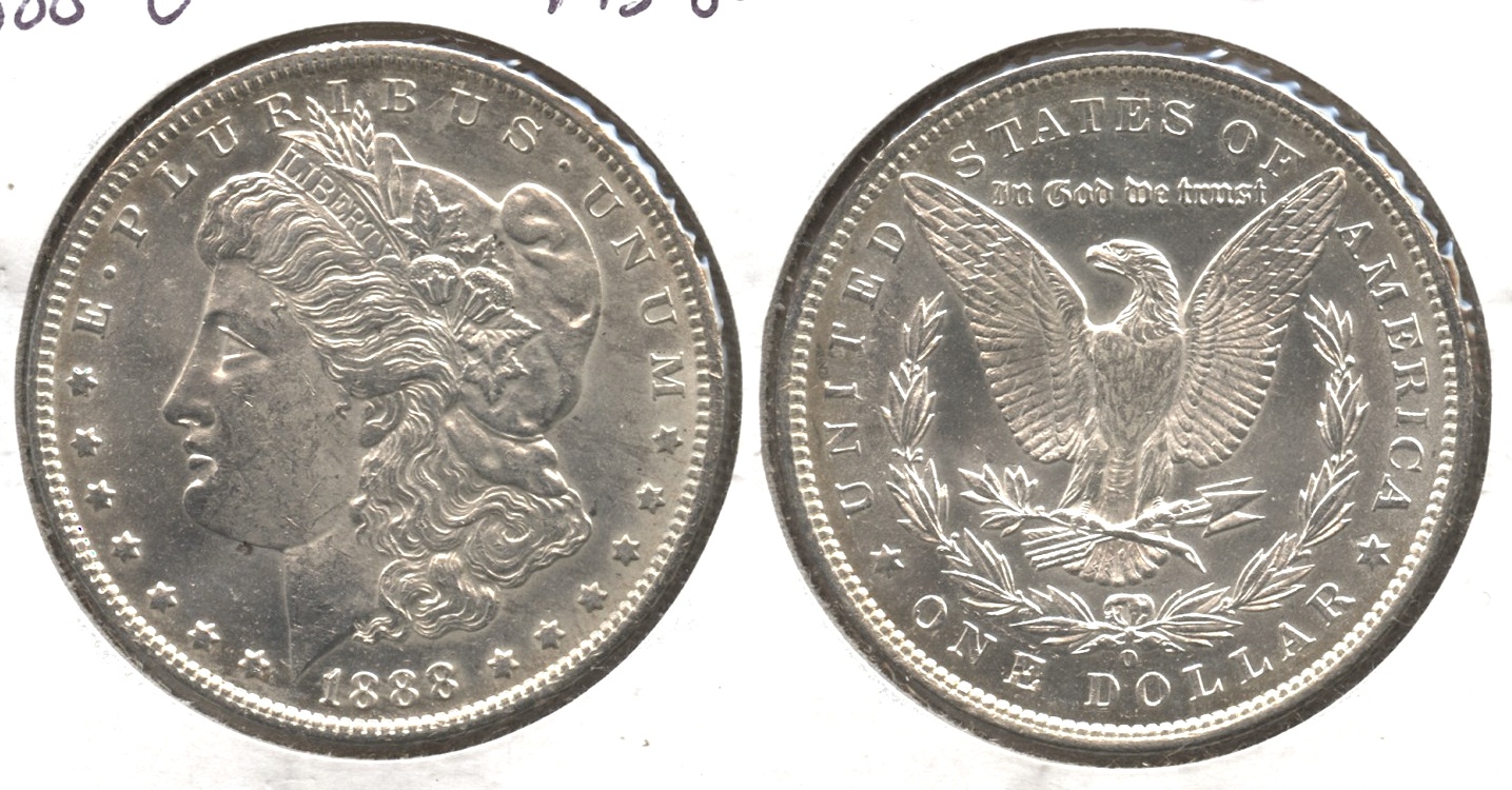 1888-O Morgan Silver Dollar MS-60 #a