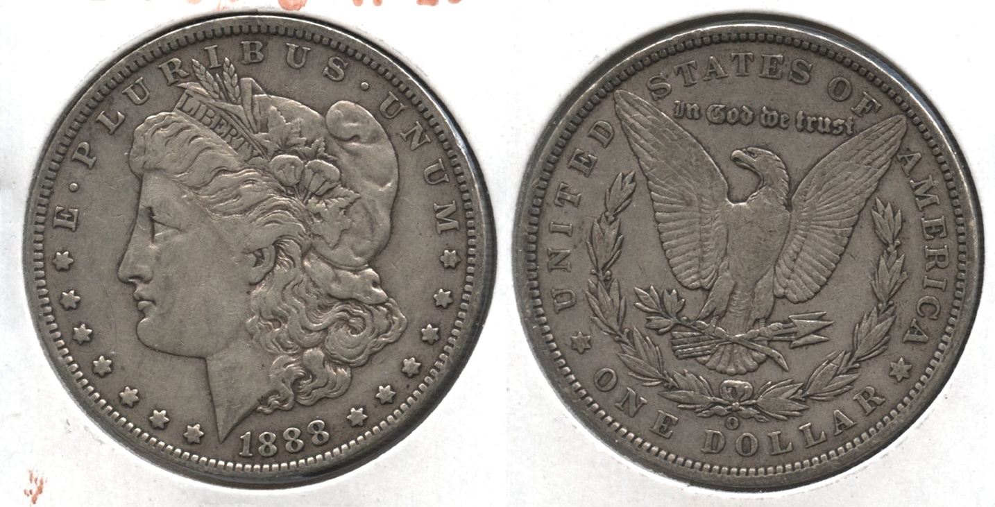 1888-O Morgan Silver Dollar VF-20 #c