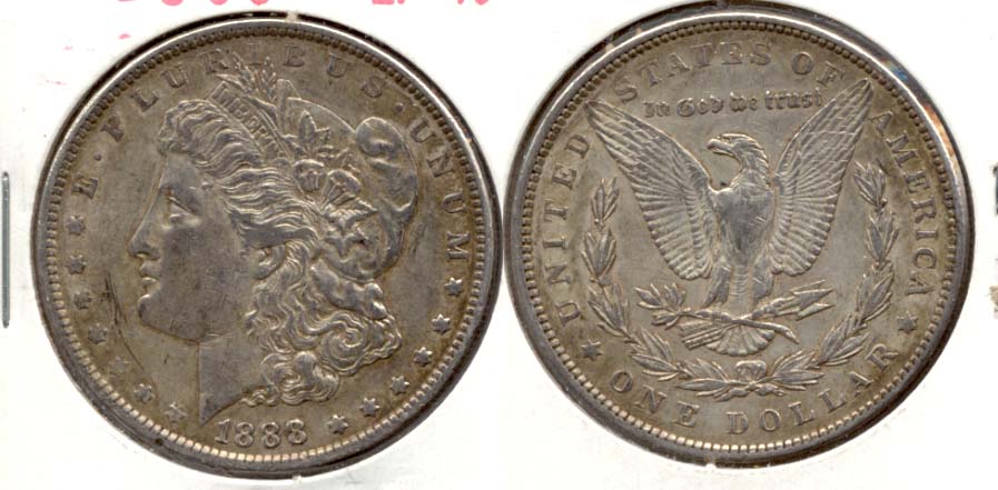 1888 Morgan Silver Dollar EF-40 a